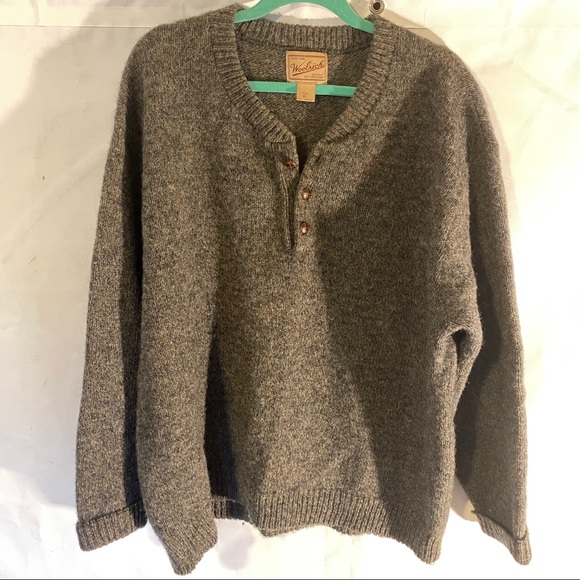 Woolrich Gray Sweater, Size XLarge - Picture 1 of 5